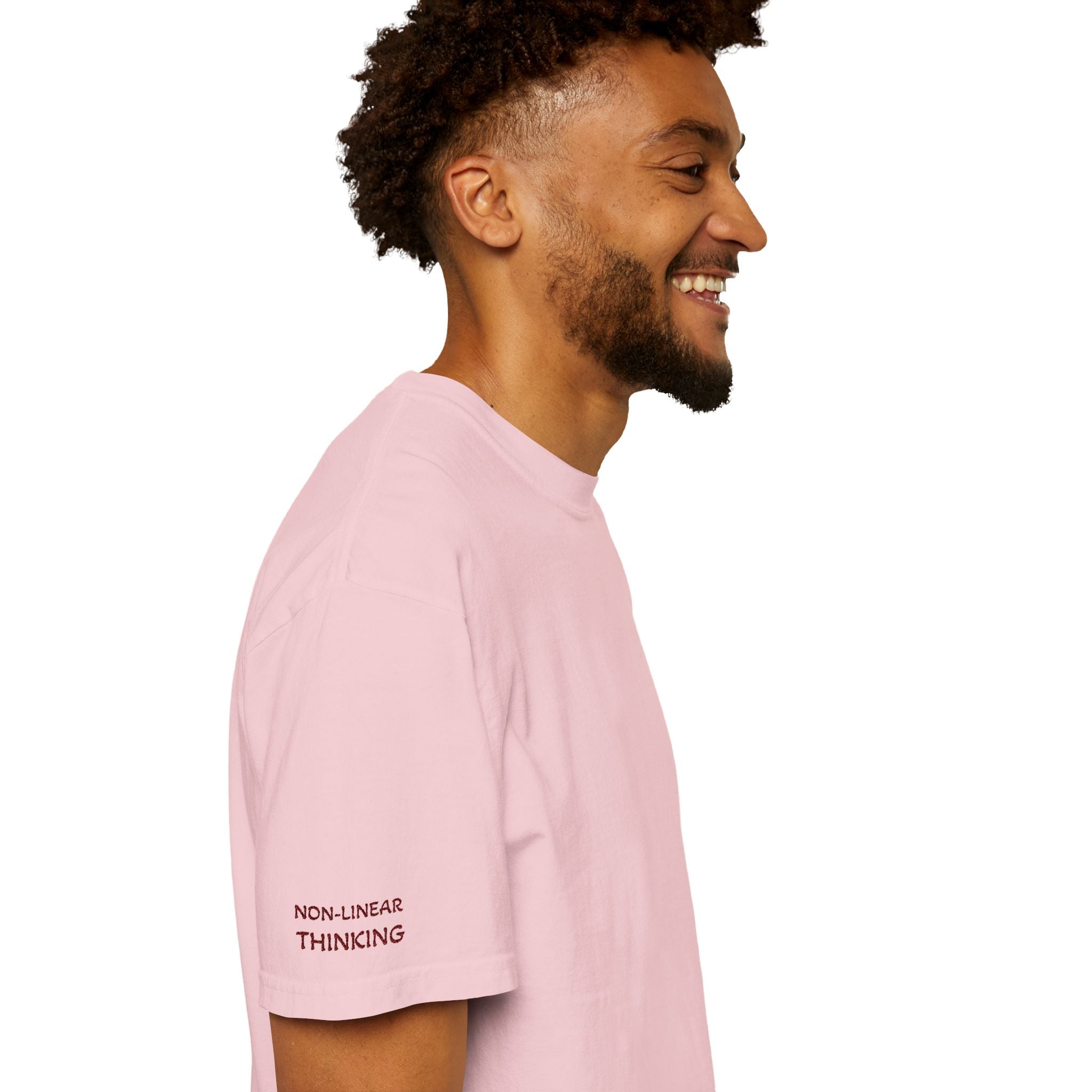 Graphic Tee — 'Hollow Days' Embroidered