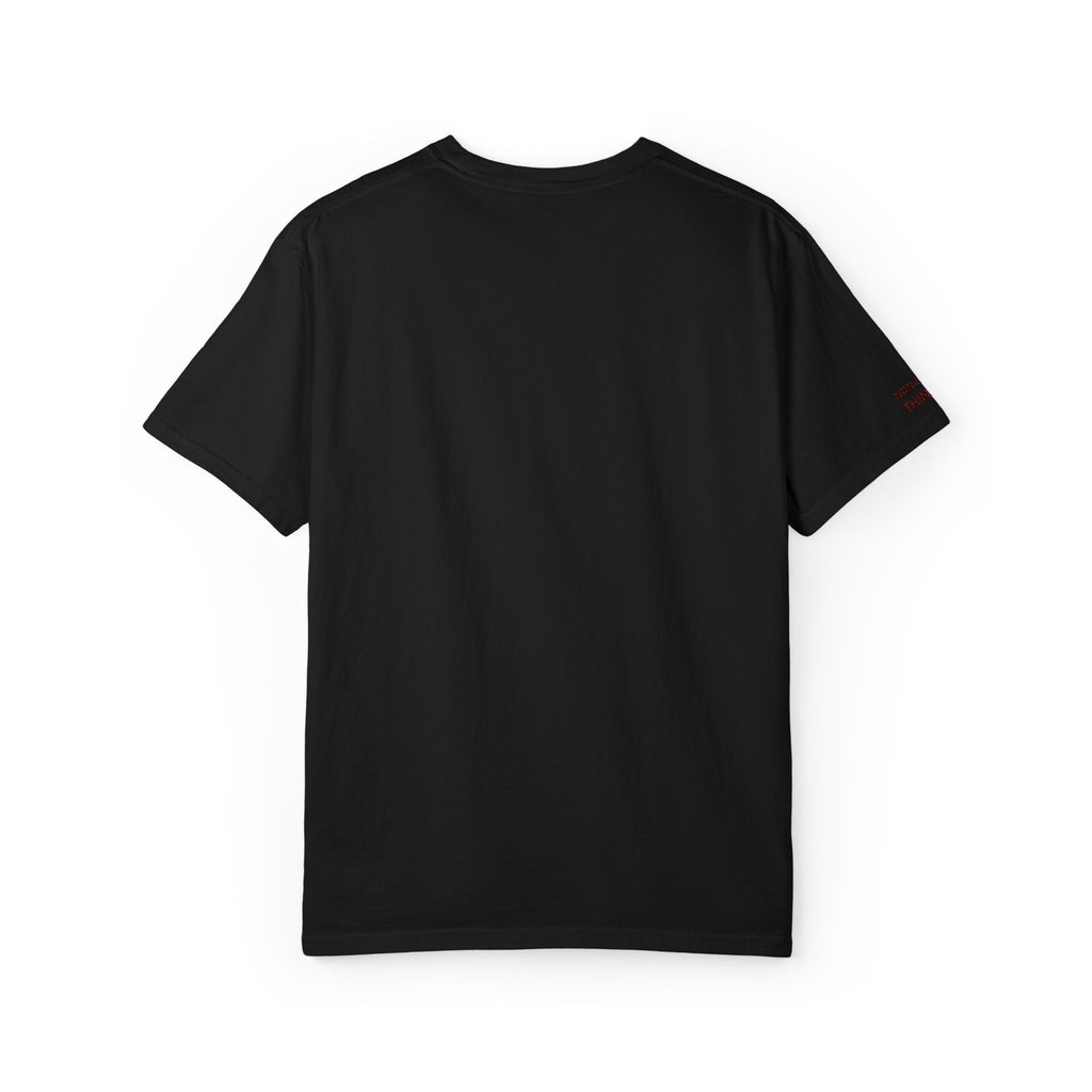 Graphic Tee — 'Hollow Days' Embroidered
