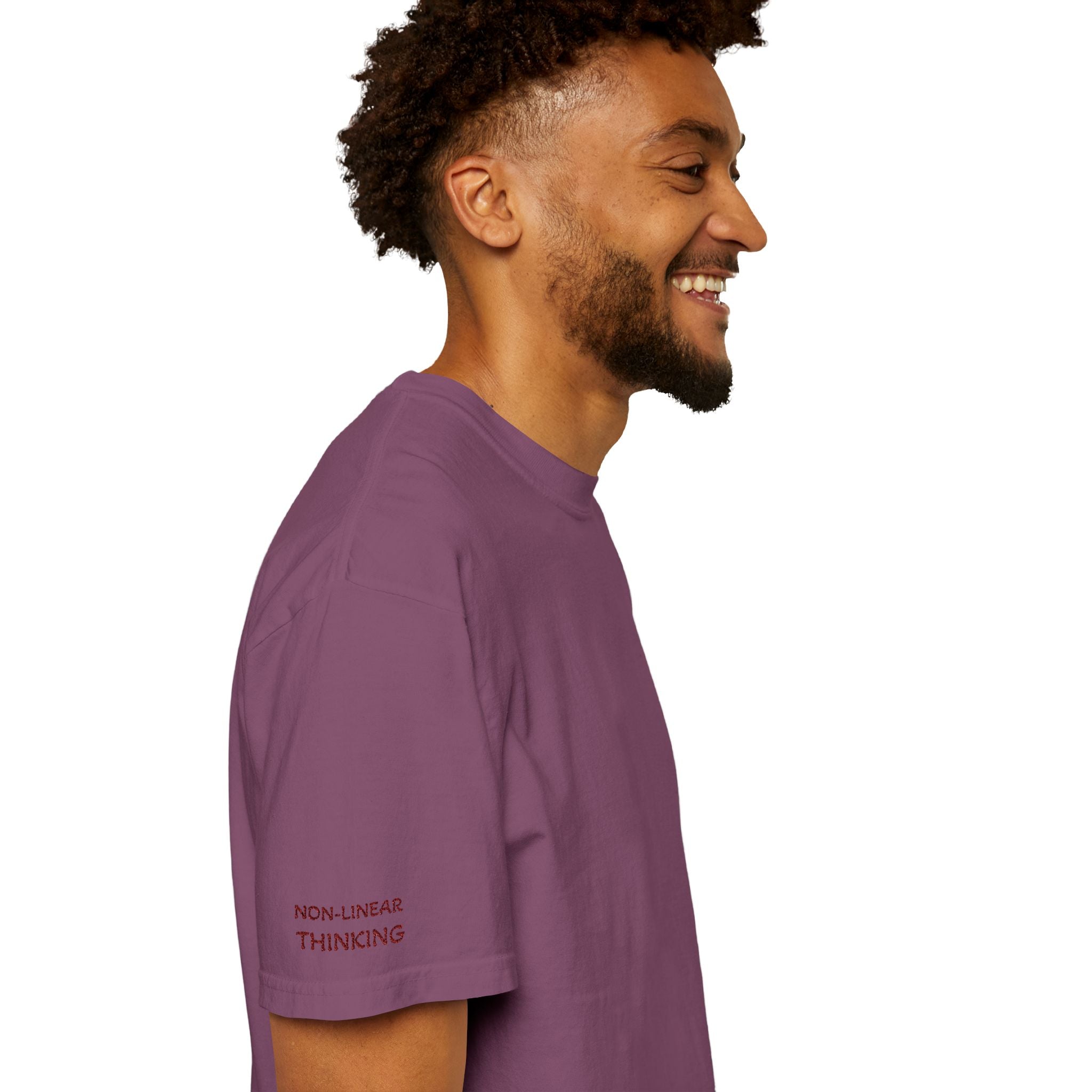 Graphic Tee — 'Hollow Days' Embroidered